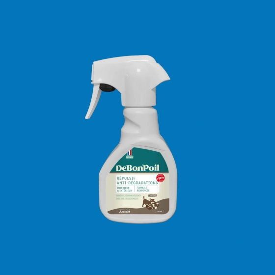 Spray répulsif chien intérieur & extérieur – DeBonPoil