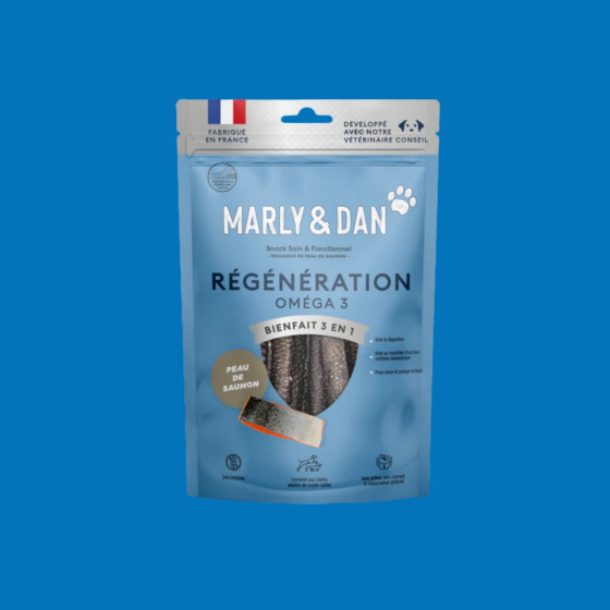 Peaux de Saumon Régénération pour chien