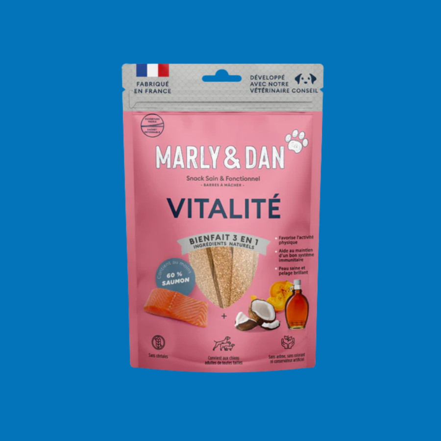 Friandises Vitalité pour Chien - Marly et Dan Friandises Vitalité pour Chien - Marly et Dan