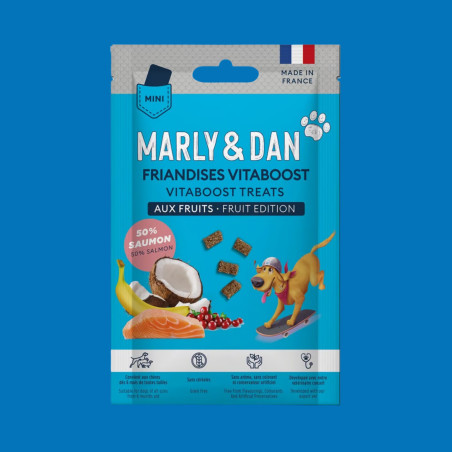 Friandises Vitaboost aux Fruits format poche - Marly et Dan