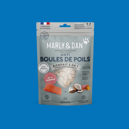 Friandises anti-Boules de Poils pour chat - Marly et Dan