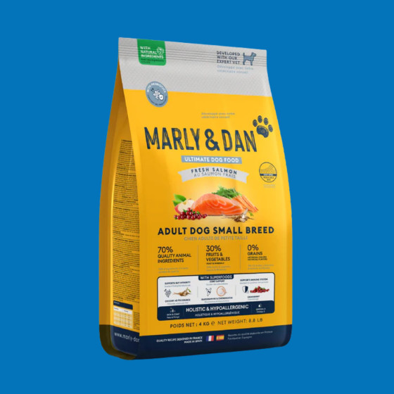 Croquettes Chien Adulte de Petite Taille - Marly et Dan