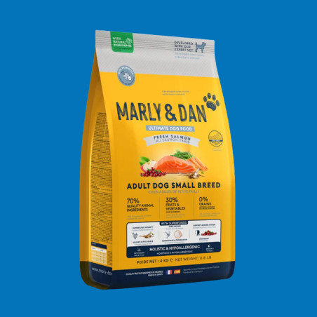 Croquettes Chien Adulte de Petite Taille - Marly et Dan