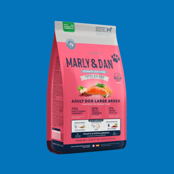 Croquettes Chien Adulte de Grande Taille - Marly et Dan