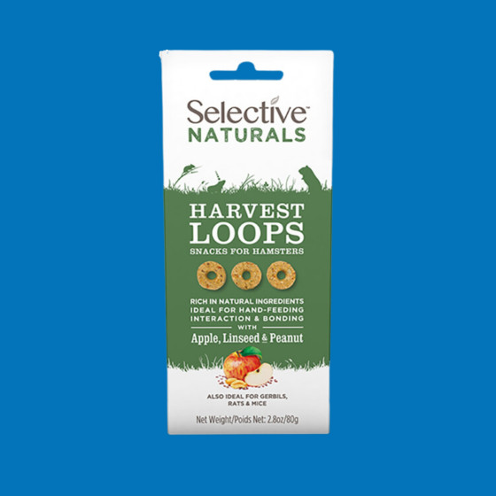 Selective Naturals - Anneaux pomme, graines de lin & arachides
