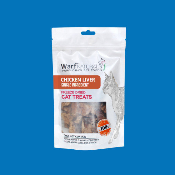 Warf Naturals Foie de Poulet Chat 40g