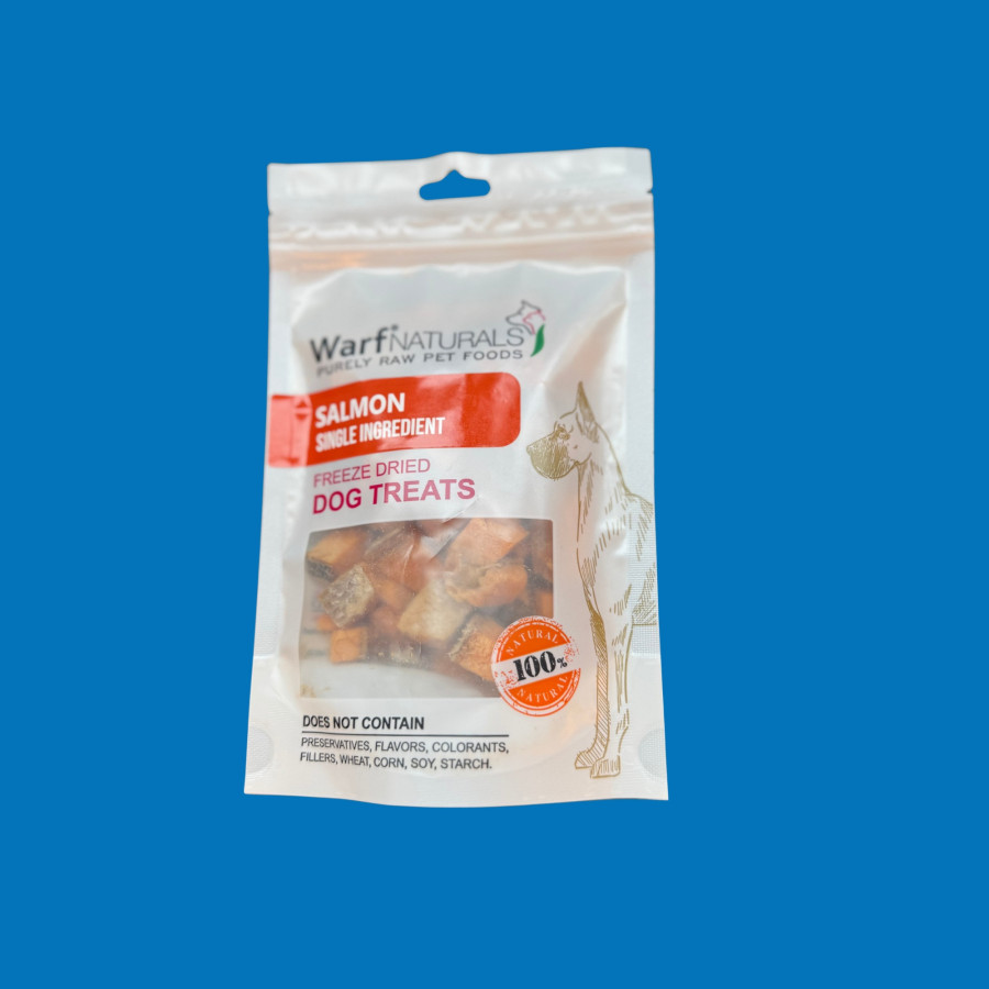 Warf Naturals Saumon Chien 40g Warf Naturals Saumon Chien 40g
