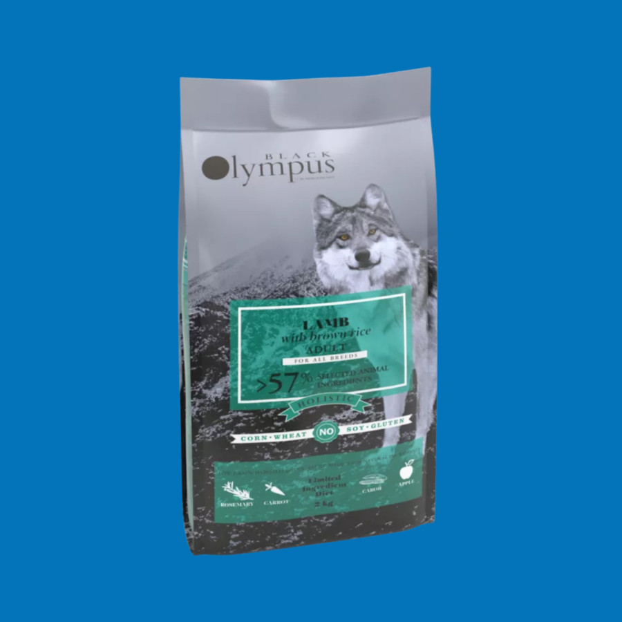 Black Olympus Medium Adulte Agneau Riz