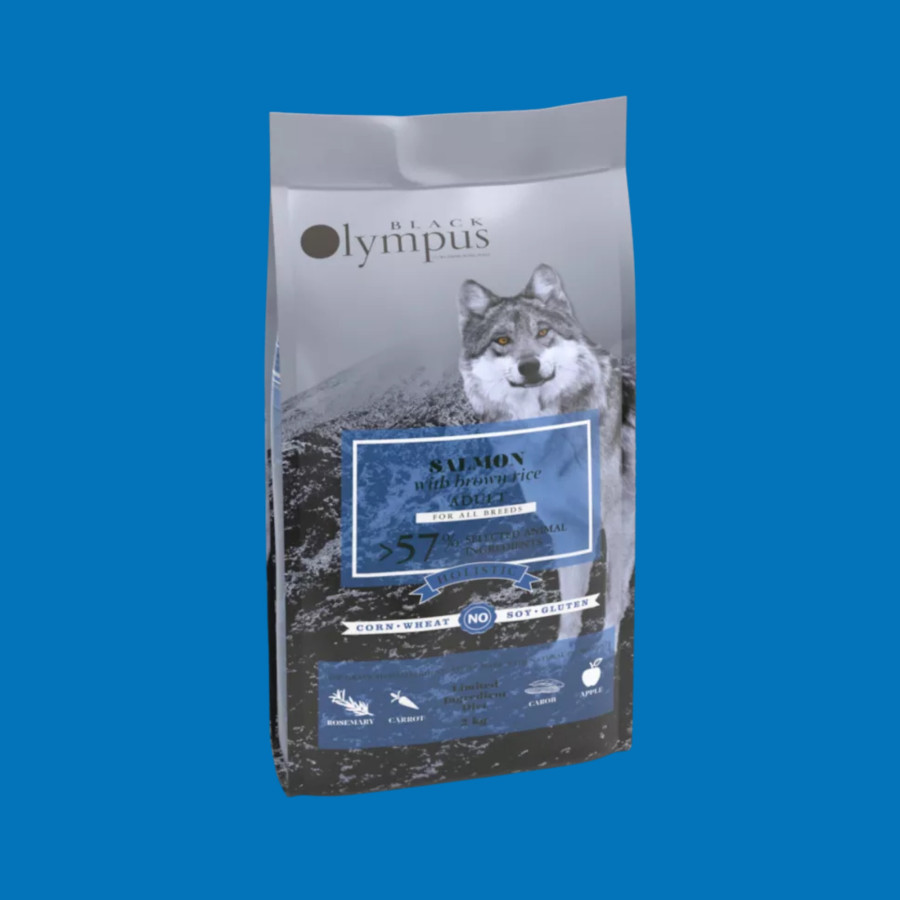 Black Olympus Medium Saumon Riz