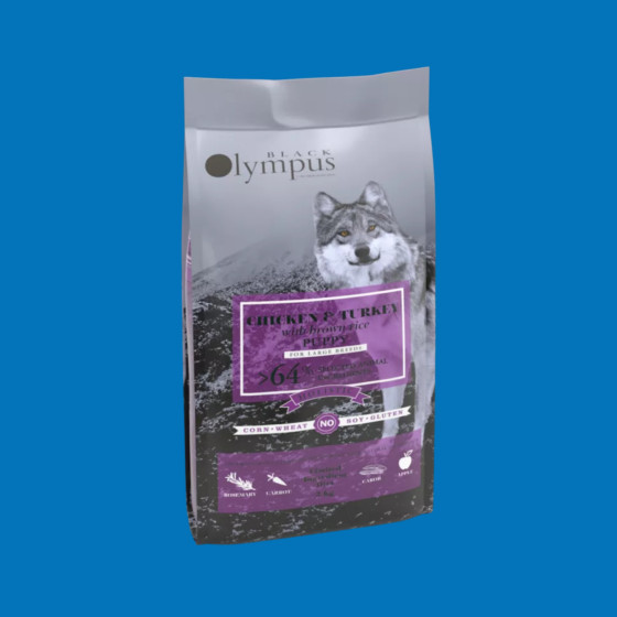 Black Olympus Maxi Chiot Poulet Riz