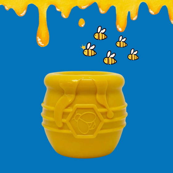 Sodapup - Gros pot de miel d'enrichissement à mastiquer