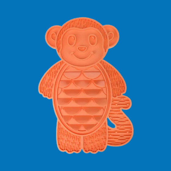 Tapis à lécher Sumu Orange