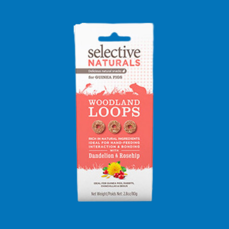 Selective Naturals - Anneaux pissenlit & églantier 80 g