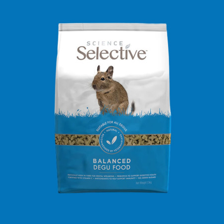 Selective - Alimentation pour octodon en granulés 1,5 kg