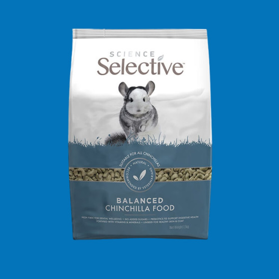 Selective - Alimentation pour chinchilla en granulés 1,5 kg