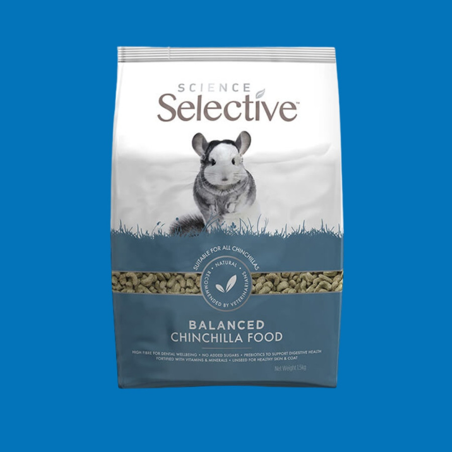 Selective - Alimentation pour chinchilla en granulés 1,5 kg