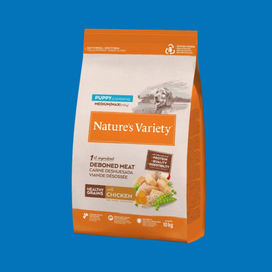 HEALTHY GRAIN PUPPY POULET ÉLEVÉ EN PLEIN AIR - 10Kg