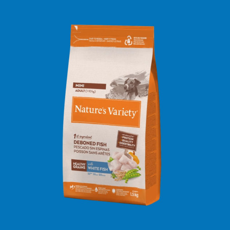 HEALTHY GRAIN ADULT MINI POISSON BLANC