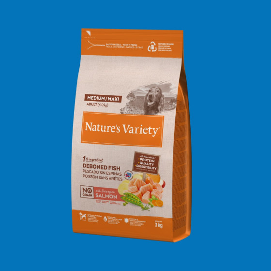 NO GRAIN ADULT MEDIUM/MAXI SAUMON NORVÉGIEN