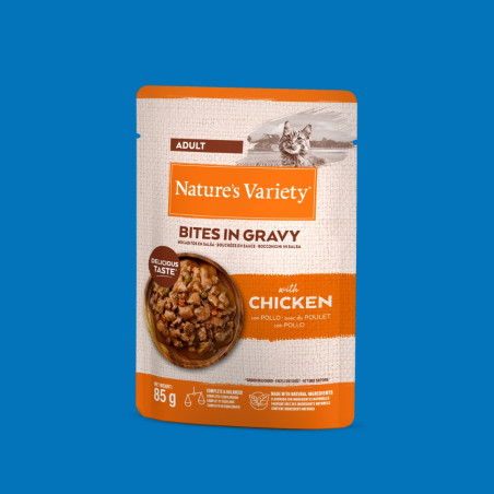 Nature's Variety - Bouchées en sauce avec du Poulet 85gr