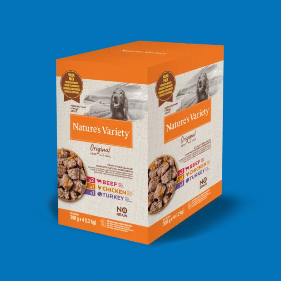 Nature's Variety - Original Pâtée Medium/Maxi Multipack