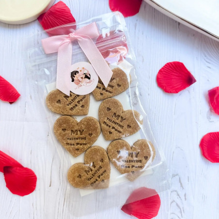 My Pawlentine Has Paw – Biscuits cœur pour chien