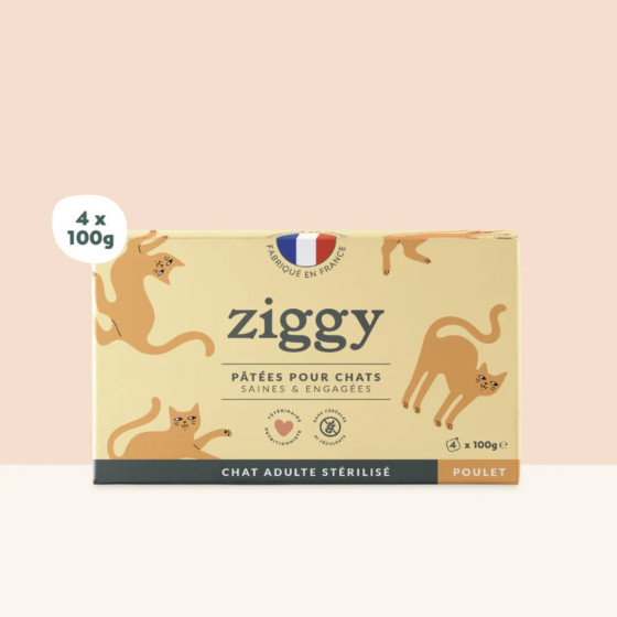 Ziggy Pâtée Chat Stérilisé Poulet