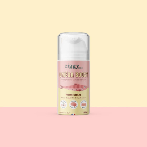 Ziggy Huile Oméga Boost Poissons & Algues 100ML