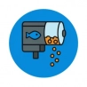 Distributeur de nourriture pour poissons